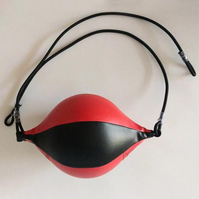 Saco de Boxe Inflável Portátil em Forma de Pêra para Treinamento Profissional de Velocidade e Reflexo