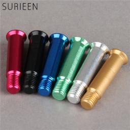 SURIEEN 8 peças 8mm * 34mm parafusos de patinação de velocidade em linha parafuso de eixo de prego de alumínio para patins em linha dourado azul vermelho siver verde preto - Image 5