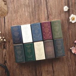 100 pçs pintura vintage tema adesivos conjunto scrapbooking adesivos para diário planejador diy artesanato scrapbooking embelezamento diário - Image 6