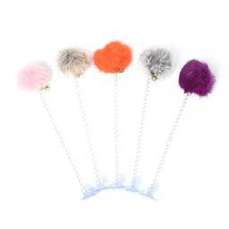 Brinquedo interativo de pelúcia para gatos, bola de brinquedo para gatos com ventosa, acessórios para animais de estimação, 1 peça - Image 6