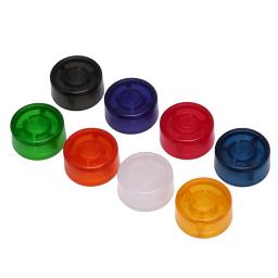10 pçs footswitches pedal efeito guitarra elétrica pé boné de unhas amplificadores doces cor interruptor de pé toppers botão acessórios - Image 2