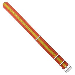 Nova marca do exército esportes laço tecido pulseira de náilon 18mm 20mm 22mm pulseiras de relógio cinto fivela prata acessórios - Image 3