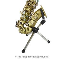Dobrável Saxofone Soprano Stand, Sax Portátil, Piso De Metal, Suporte Com Saco De Transporte, Acessórios De Sopros - Image 1