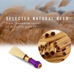 Naomi 2 pces/1 pacote NB-01 bassoon reed médio com caso profissional instrumento peças de reposição acessórios - Image 5
