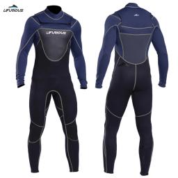 3mm neoprene wetsuit mergulho wetsuit para mergulho de natação surf frontal zíper livre mergulho quente - Image 1