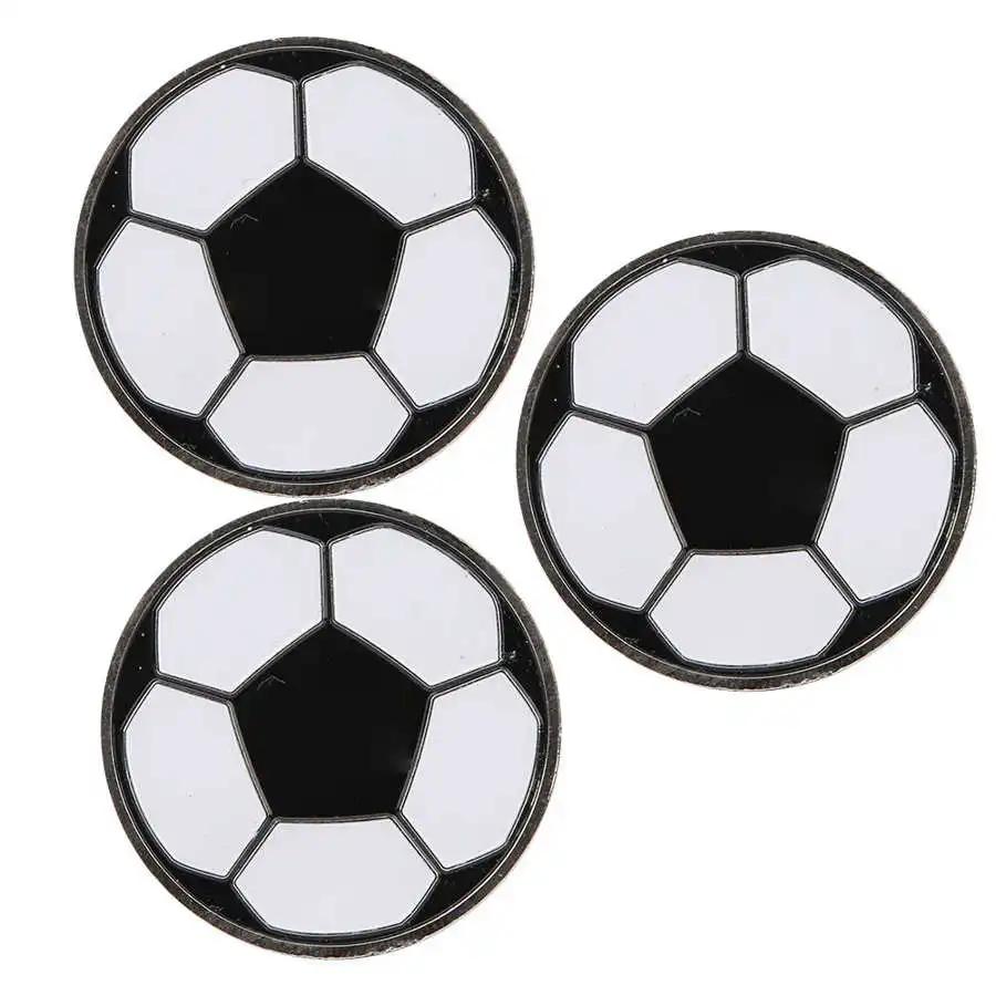 Árbitro de futebol portátil com 3 peças, equipamento para árbitro de futebol com liga de moeda, lançar moedas - Image 1