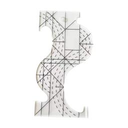 Régua de plástico para costura, acessórios de costura, ferramentas de retalhos, corte de alfaiate, régua de escala artesanal, suprimentos de desenho diy - Image 6