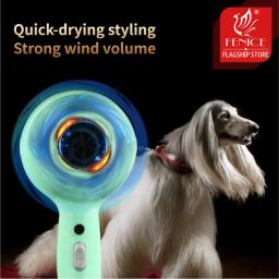 Fenice secador de cabelo para animais de estimação alta potência ventilador água secador silencioso gato cão banho secagem rápida secador de cabelo - Image 5