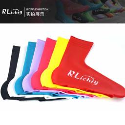 Unissex impermeável à prova de vento capa de sapato de bicicleta baixo vento aerodinâmica ciclismo bloqueio sapato cobre bicicleta de estrada overshoes para chuvoso ou tt - Image 1