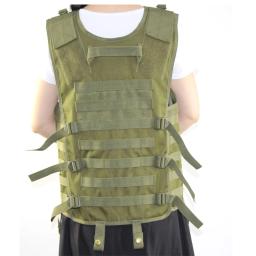 Tactical Molle ajustável Hunting Vest, Outdoor Paintball Plate Carrier, Colete leve de proteção militar - Image 2