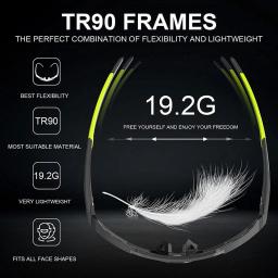 X-TIGER óculos de ciclismo polarizados esportes ao ar livre dos homens óculos de sol com armação de miopia óculos de bicicleta das mulheres dos homens ciclismo - Image 5