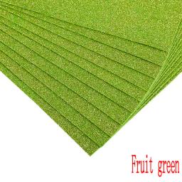 Esponja de espuma artesanal, papel espesso de 2mm para decoração de festas com glitter, 21x29 cm, feito à mão, faça você mesmo, cartão de festa e decoração de scrapbooking com 10 folhas - Image 6