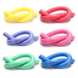 Flexível Colorido Sólida Espuma Piscina Noodles, Auxílio De Flutuador De Água De Natação, Woggle, Não Útil Para Adultos e Crianças, Mais De 5 Anos De Idade, 1 Pc - Image 2