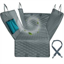 Impermeável Car Seat Cover para Trunk, Dog Hammock, Dog Car Blanket, Mats Case, traseira traseira, protetor, 2 em 1 - Image 2