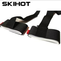 Skihot-alça para motociclismo, faixa de ombro/esqui, correia para prancha de ski, snowboard, prancha de skate longa, rápida e simples, esquis e polos de 110cm - Image 3