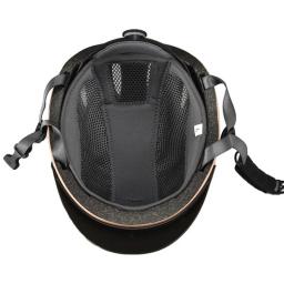 Capacete equestre verão ultra-leve adulto crianças ajustável equitação capacete arnês suprimentos - Image 3