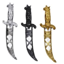 Faca de adaga Cosplay para Masquerade Party, Facas e Espadas Anime, Armas Piratas, Show de Vestir, Filmes Truques, Adereços Plásticos, 22cm - Image 1