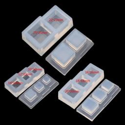 Resina UV Moldes Geométricos para Artesanato, Molde de Areia Movediça Oca com Elipse Quadrada e Redonda, Ferramenta de Jóias DIY - Image 4