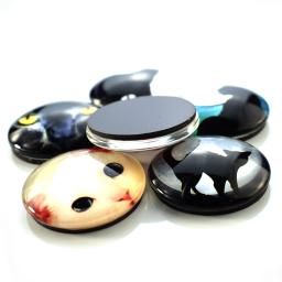 Ímã de geladeira de vidro personalizado pessoal, adesivos magnéticos geladeira, foto de seus amantes, bebê, crianças, família, 3cm, 4cm, 5cm, 6cm, 10pcs - Image 4