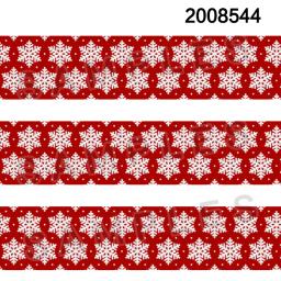 Novo 50 jardas feliz natal padrão impresso gorgorão, fita de cetim acessórios artesanais - Image 6