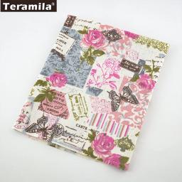 TERAMILA Tecidos de Estofos de Mobiliário por Medidores, Tecido de Linho para Coser Material de Costura de Toalhas de Mesa, Têxtil de Almofada para Casa, Vendido por meio metro, vendido por meio metro, tecido rugoso, a - Image 4