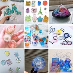Estilo Misto de Silicone Moldes Casting Kits, Resina Epóxi Mold Tool Set, DIY Pingente, Fazer Jóias, Encontrar Acessórios, 1 Conjunto - Image 5