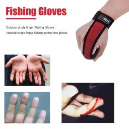 Luvas de pesca respiráveis antiderrapantes, luvas de pesca com 1 dedo protetor e acessórios de pesca ao ar livre - Image 3