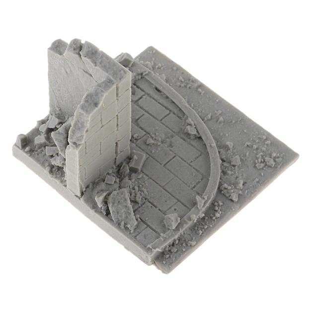 Kit de Modelo DIY Sem Pintura de Resina - Guerra Moderna e Segunda Guerra Mundial em Escala 1:35 para Artesanato e Arte