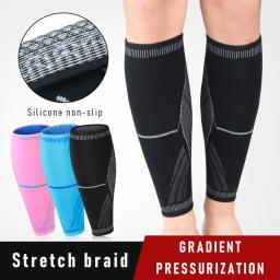 Aquecedores de perna de compressão masculino, suporte elástico, corrida, futebol, esporte, basquete, voleibol, ciclismo, aquecedores de perna, 1pc - Image 1