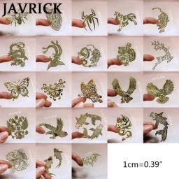 5 folhas de adesivos de metal resina epóxi molde de enchimento de jóias fazendo material de enchimento diy arte artesanato decoração - Image 4