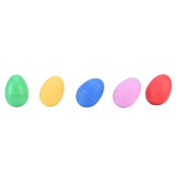 Instrumentos musicais acessórios som colorido ovos agitador maracas percussão vermelho azul amarelo rosa 5 cores - Image 3