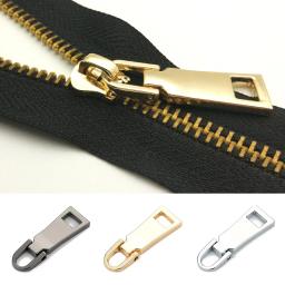 Puxadores de zíper destacáveis 8 #5 #3 # cabeça de zíper para mochila casaco guia zíper sliders cabeça zip reparação kits diy costura acessórios - Image 1