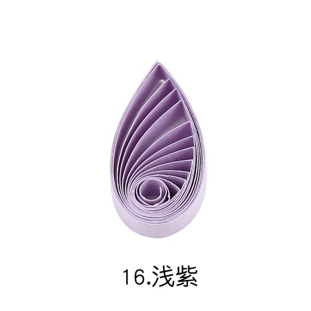 Papel Quilling Listrado 3mm - Largura Sólida para DIY Artesanato em Origami e Flores