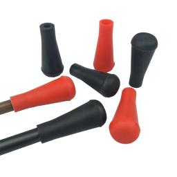 Pontas de flecha de tiro com arco de borracha macia, pontas largas macias de segurança, pontas de prática de jogo de tiro, id 6mm, pontos de flecha de 8mm, 2 peças - Image 2