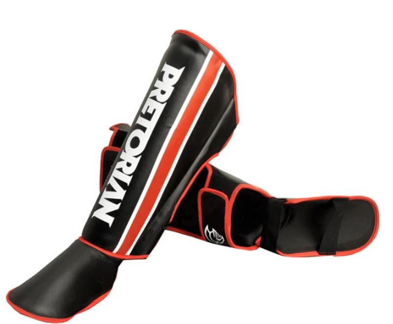 MMA Boxe Canela Guardas, Kickboxing Equipamento, Tornozelo Suporte, Protetores de Karatê, Sanda, Muay Thai, DEO, S, M, L, XL - Image 1