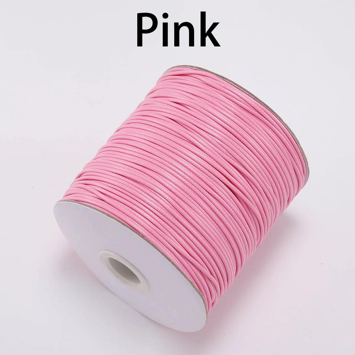 Fio De Algodão Encerado Para Fazer Jóias DIY, Cordas, Correia, Colar, Corda, Talão, Linha De Couro, Pulseira, 10m Lot - Image 1