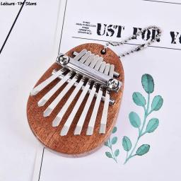 Mini Kalimba Thumb Piano, Grande Som, Teclado com Dedos, Instrumento Musical, De Madeira, Acrílico, 8 Chaves, Mais Novo - Image 3