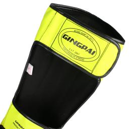 Caneleiras de couro pu para boxe mma muay thai, treinamento de luta, protetor de perna em espuma almofadas para artes marciais, homens e mulheres - Image 3