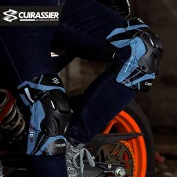 Joelheira Protetora De Motocicleta, Protetor De Joelho, Almofadas De Cotovelo De Motocross, Guardas De MX, Moto, Proteção Off-Road - Image 4