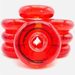 Rodas de patins para tênis SEBA, pneu de patinação no gelo, meio transparente, frutas, carne completa, 64mm, 68mm, 70mm, 72mm, 76mm, 80mm, Slalom em linha - Image 3