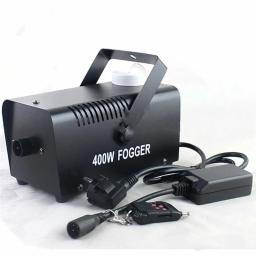 Mini Nevoeiro e Fumaça Névoa Máquina, 400W, Projetor de Palco com Fio, Controle Remoto, Home Floor Fogger, Disco, DJ, Festa, Natal - Image 4