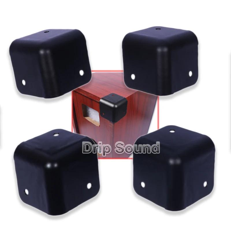 Protetor de canto de metal decoração segura, 4 unidades, ângulo reto cobertura de proteção para caixa de som amplificador 45x45mm #2 - Image 1