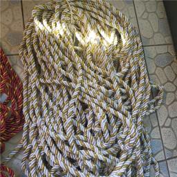 Corda De Nylon Torcida Três Fios De Fio De Ouro Portátil Diy Handmade Cord Para Acessórios De Vestuário Embalagem Trançada Decorativa - Image 5