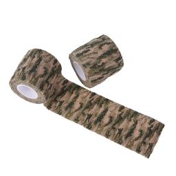 Auto-adesivo militar médica bandagem rolo, envoltório de camuflagem, arma decoração, fita elástica, 4,5 m, 2 pcs - Image 2