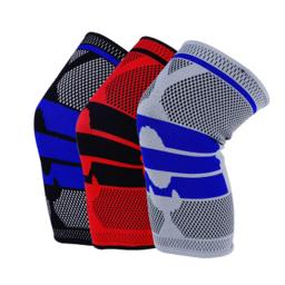Joelheiras acolchoadas de silicone, suporte para basquete, menisco, patela, proteção para joelhos, esportes, manga para o joelho, 1 peça - Image 6