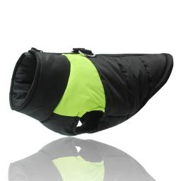 Jaqueta acolchoada impermeável com zíper para cães, colete quente de inverno, roupas pet, casaco de cachorro, cães pequenos médios e grandes - Image 1