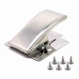 Braçadeira de filete de aço inoxidável, clipe de cauda de peixe para placa de limpeza, ferramenta de pesca - Image 1