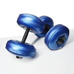 Halteres ajustáveis cheios de água, peso portátil, equipamento de treino para construção corporal, treinamento de força do braço, músculo, fitness - Image 5