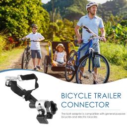 MTB Bikes Trailer Hitch Linker, Universal bicicleta Trailer, clássico Hitch modelo, bebê Pet Hitch, fácil de instalar BikeAccessory - Image 3