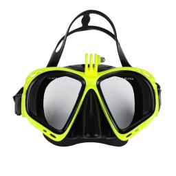 Joymaysun profissional câmera subaquática máscaras de mergulho óculos de natação snorkel equipamento de mergulho titular da câmera para go pro - Image 2